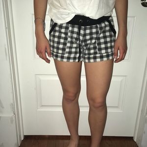 Checkered shorts